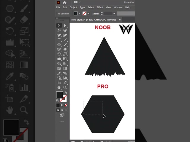 Noob 🆚 Pro in Adobe Illustrator: Master Tips & Tricks 🎨✨