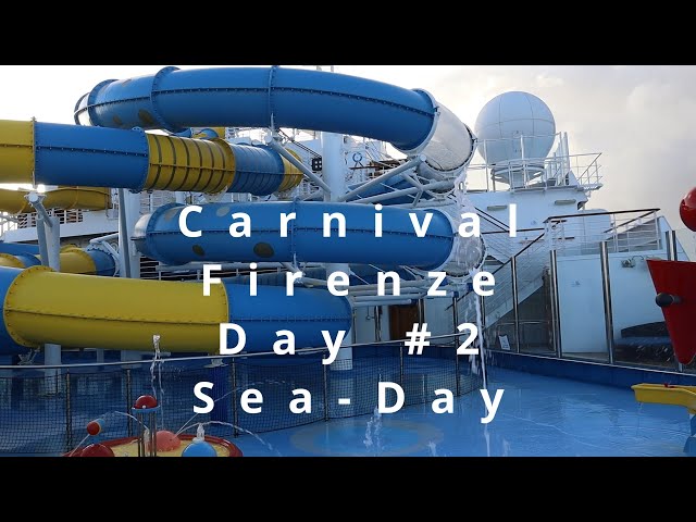 Carnival Firenze 7 Day West Coast of Mexico Day #2 Sea-Day