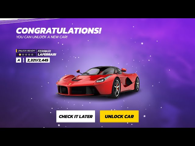 FERRARI LAFERRARI | Asphalt legends unite | New Car Unlocked & Fully Upgraded | No Limits!