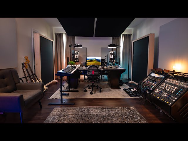 ULTIMATE Recording and Mixing Studio Setup IN A HOUSE