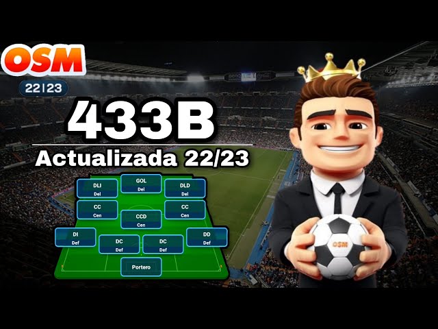 HOW TO USE THE 433B? | BEST TACTICS #4 | ¡50 WINS! | ⚽ OSM 22/23 ⚽