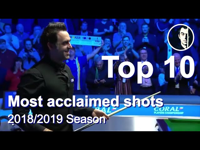 Top 10 Snooker Shots | 2018/2019 Season