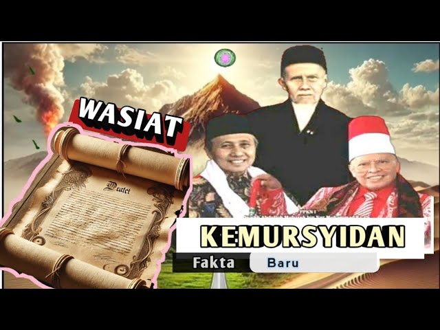 Bukti Tertulis Wasiat Kemursyidan Setelah Abah Sepuh ke Abah Anom.RA ke Abah Aos Ra.Qs