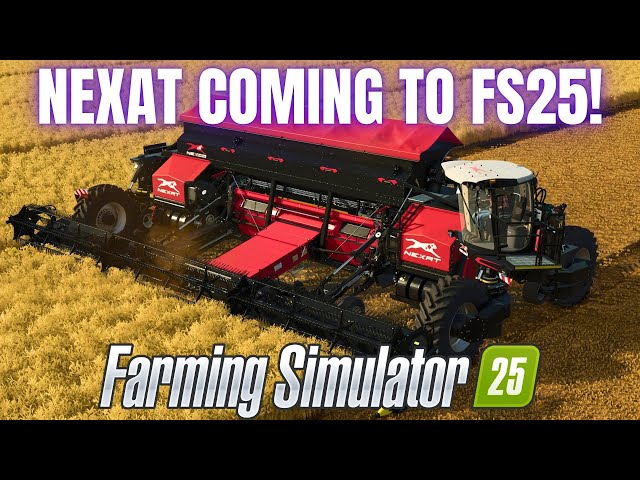 NEXAT IS THE FIRST DLC FOR FARMING SIMULATOR 25!