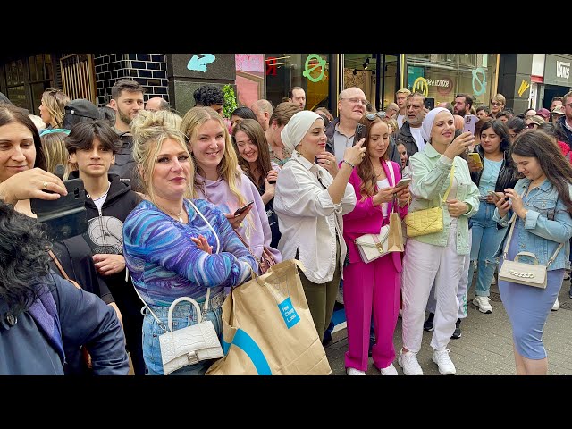 London Walk on Carnaby Street, Oxford Street | London Summer Walking Tour [4K HDR]