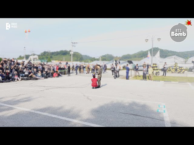 [BANGTAN BOMB] j-hope Reunites with Jin at the Discharge Ceremony! - BTS (방탄소년단)