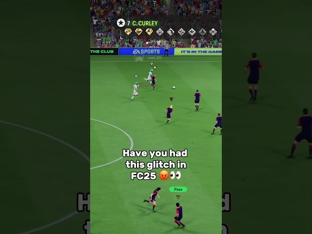 The most annoying glitch in FC25 😡 #eafc #fifa #fc25 #proclubs #football #soccer #gaming #viral