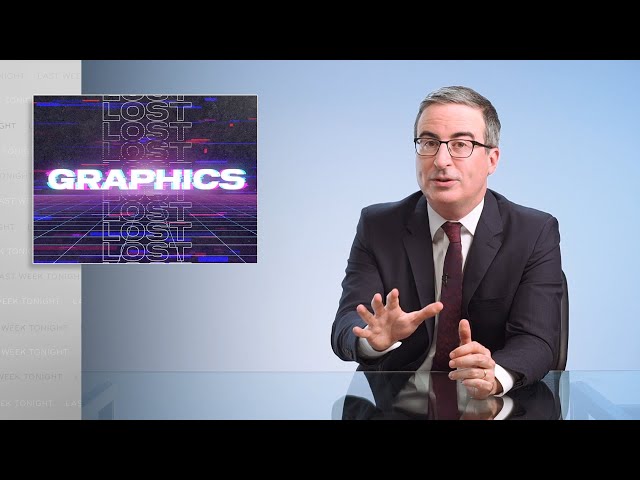 Lost Graphics Vol. 4 (Web Exclusive): Last Week Tonight with John Oliver (HBO)