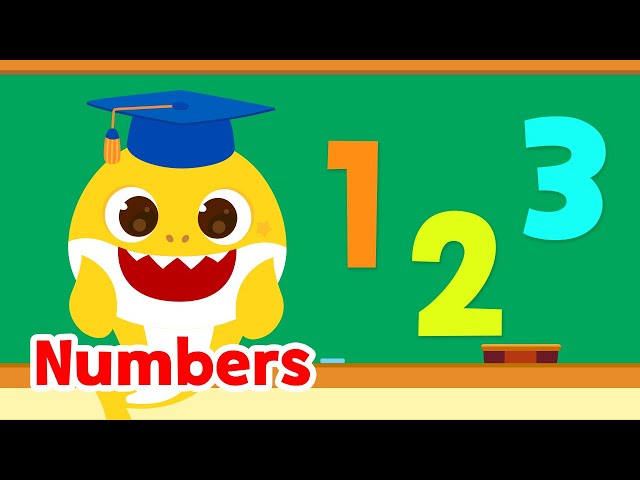 Number songs 1-20 for kids | Learn to count | 15-Minute Learning with Baby Shark