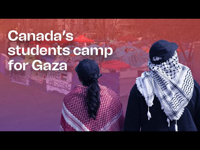 Historic student movement for Gaza reaches Canada