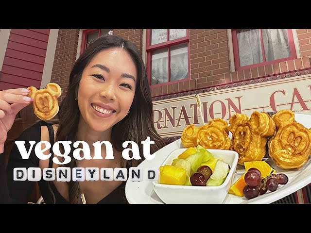 Eating Vegan at Disneyland! | Vlog