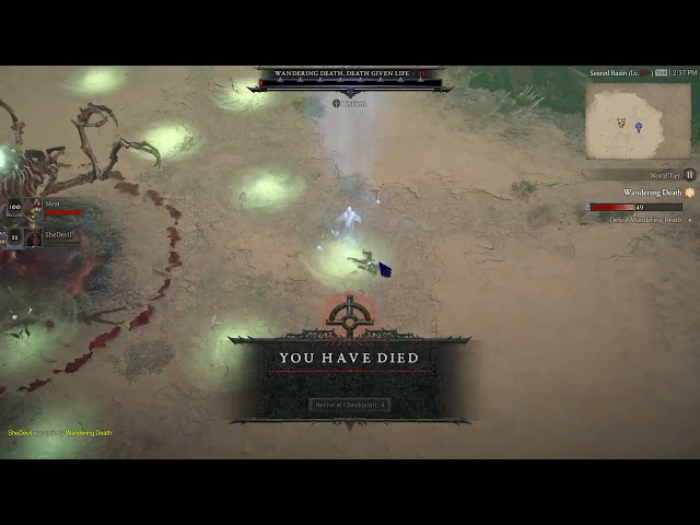 Diablo IV  Wandering Death