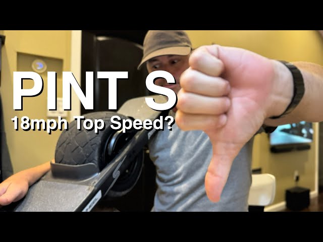 Onewheel Pint S Review | 18mph Haptic Buzz Top Speed