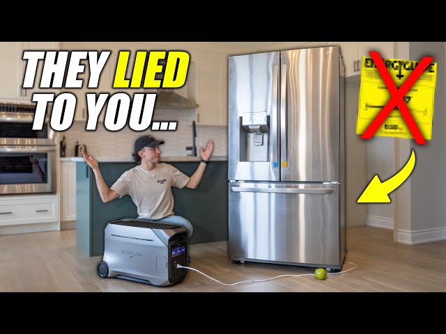 How Much Power a Fridge ACTUALLY Uses...