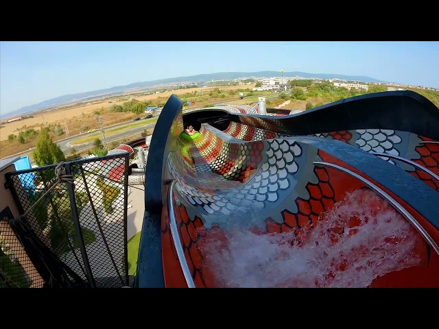 King Cobra Left Slide at Nessebar AquaPark, Bulgaria