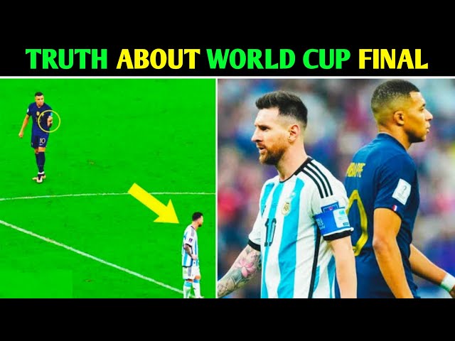 Did You Know THIS About The FIFA WORLD CUP Final? #fifa #messi #mbappe #facts