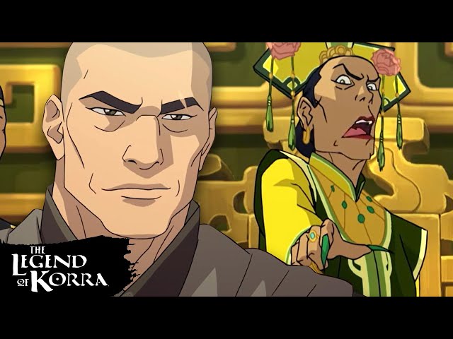 Zaheer Ends the Earth Queen 💀 Full Scene | The Legend of Korra