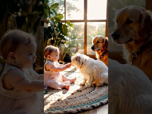 Dog & Buddy Meet Cat for the First Time!