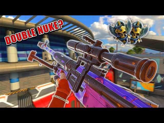 I Dropped A Double NUKE with the ZRG!? - Black Ops Cold War Sniping!