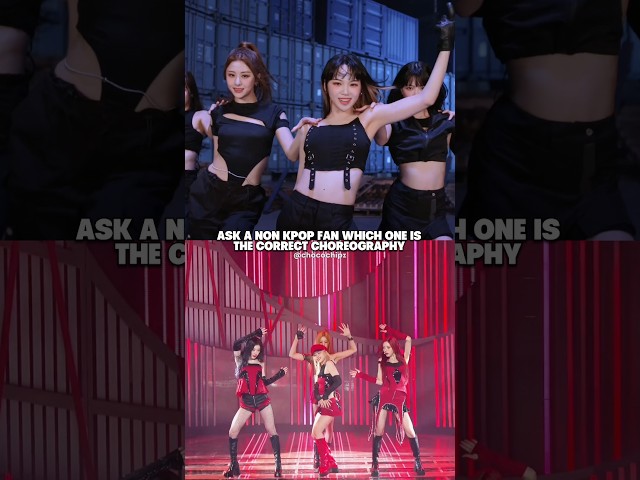 Ask a non kpop fan which is correct #kpop #itzy #untouchable #lesserafim #antifragile #fyp #shorts