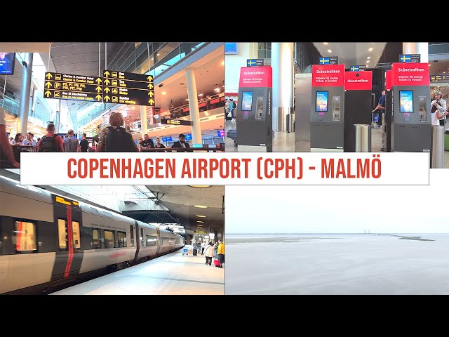 Copenhagen Airport (CPH) to Malmö in Sweden - EASY & FAST!