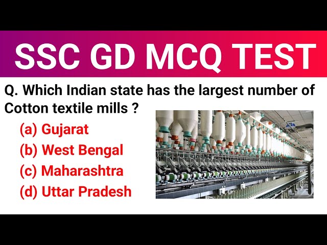 SSC GD Important GK MCQ Test | General knowledge Important Questions For SSC GD Exam | SSC GD Exam