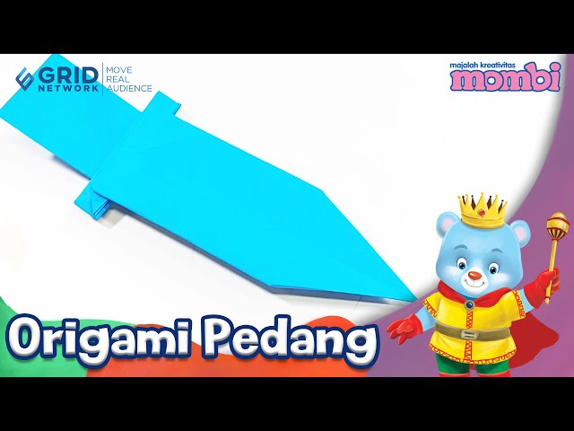 Membuat Kreasi Origami Pedang