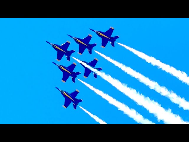 Blue Angels Nail a Perfect Delta Roll—Watch the Precision!