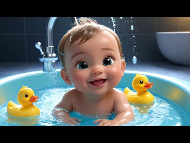 Bath Time Song | Fun Hygiene Song for Kids | Nursery Rhymes & Kids Songs