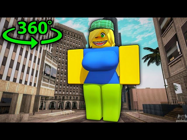 Roblox R63 In The City But It's 360° VR Video #2 | ROBLOX VR 4K