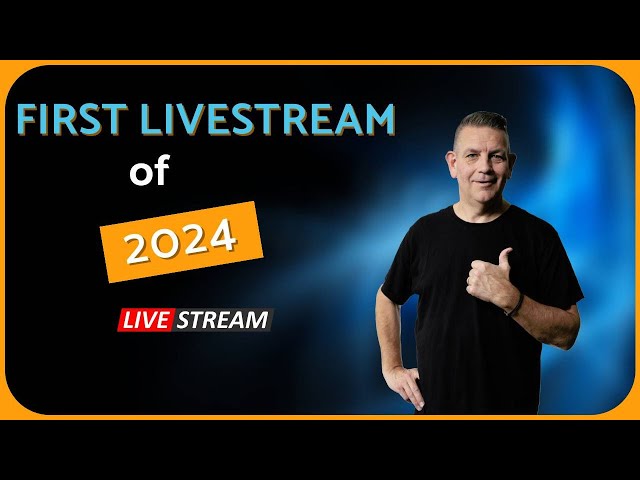 Get Ready For Our First Livestream Of 2024! You Won't Want To Miss It! 🥳