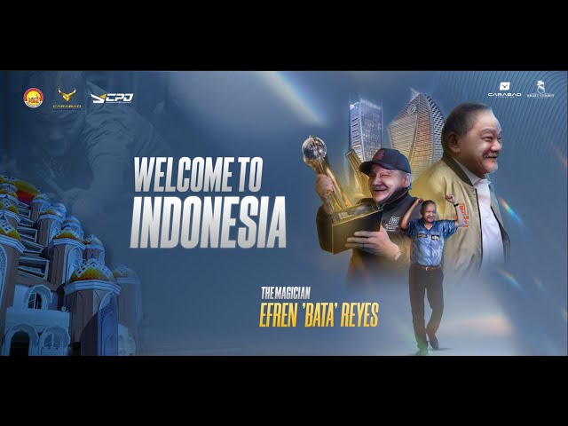 🔴[ EIGHTEEN STREET BISTRO & POOL] EFREN "BATA" REYES - WELCOME TO INDONESIA