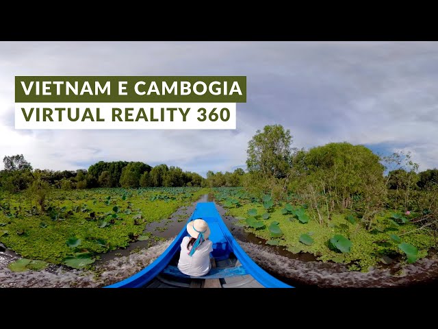 Angkor Wat e Ha Long Bay video 360 4k