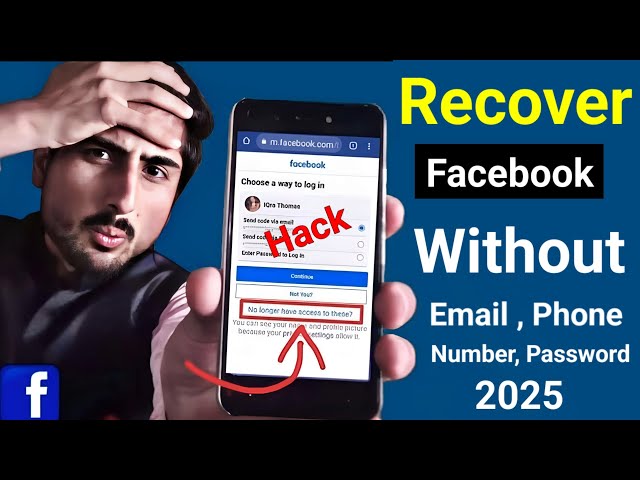 Recover Hacked Facebook Account Whitout Email and Password 2025 | How to Recover Facebook Account