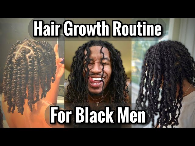 The Perfect Hair Care Routine for Growth for Black Men