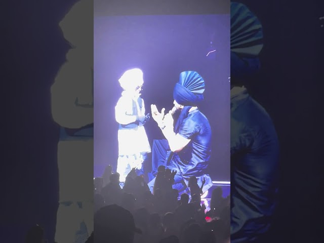 Diljit Dosanjh with a Kid at Paris Concert 19.09.2024