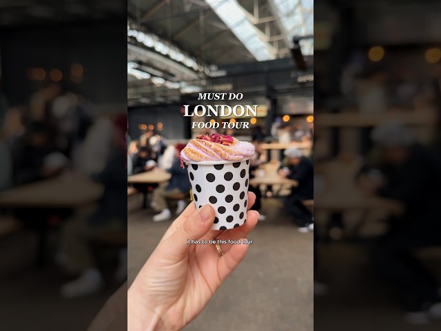 Everything I ate on an East London food tour 🤤 #ad #london #londonfood