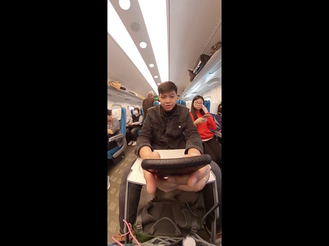 360 live at Shinkansen ( Bullet Train )