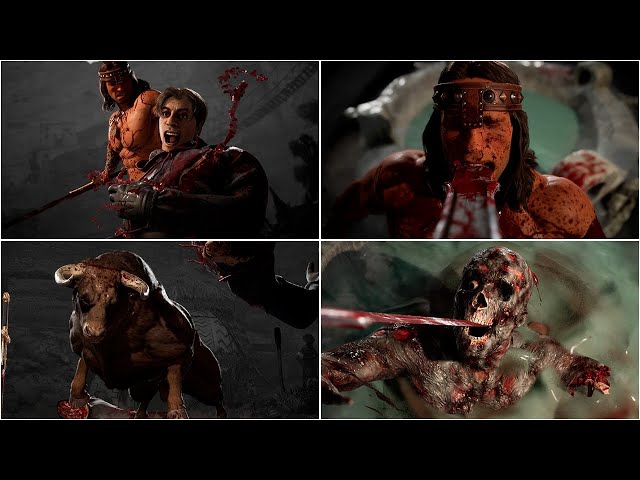 Mortal Kombat 1 Pro Kompetition 2025 – All Fatalities & Animalities + Conan the Barbarian [4K 60FPS]