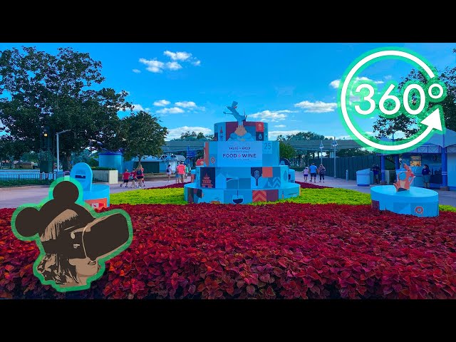 360º Tour Around EPCOT Taste of Food and Wine 2020