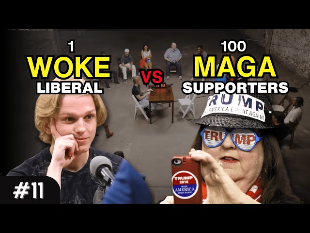 1 Young Liberal vs 100 Trump Supporters  | Ep 11