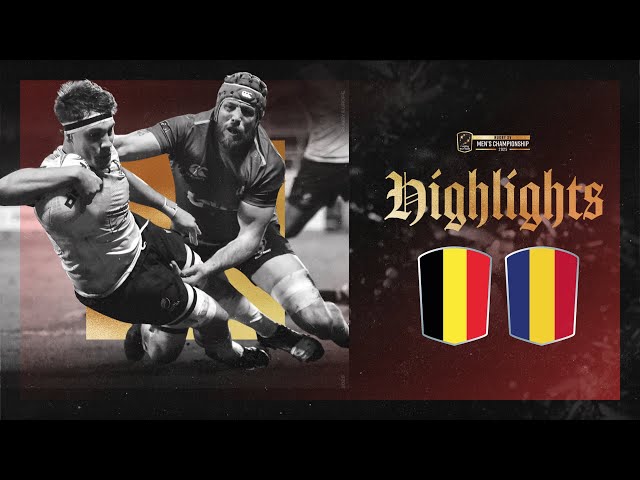 Belgium v Romania | Highlights | REC 25