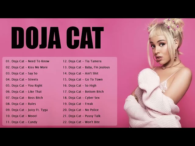 Doja Cat Greatest Hits Full Album - Best Songs Of Doja Cat Playlist 2024