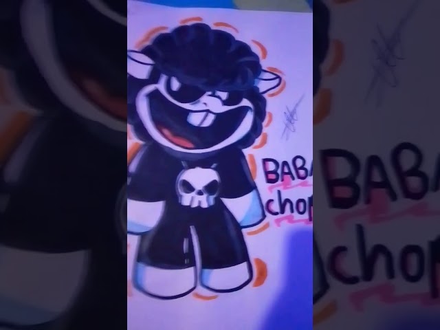 Dibujo de baba chops