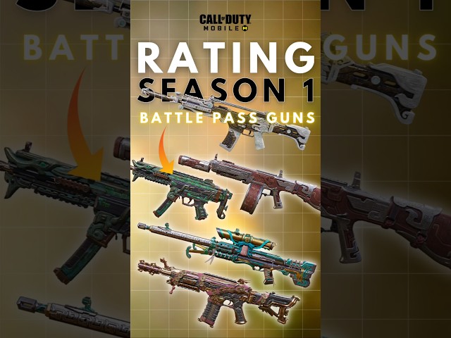 Rating Season 1 [2025] BP Gun Skins 🔥 in CODM