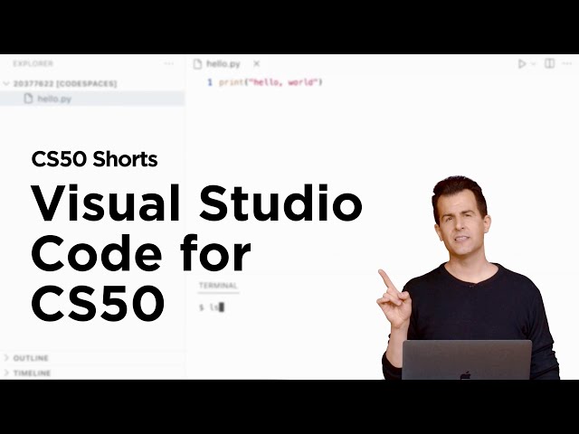 Visual Studio Code for CS50 - CS50P Shorts