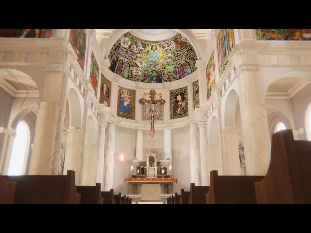 360 VR - MetaCatholic Church featuring the sacred art of Daniel Mitsui