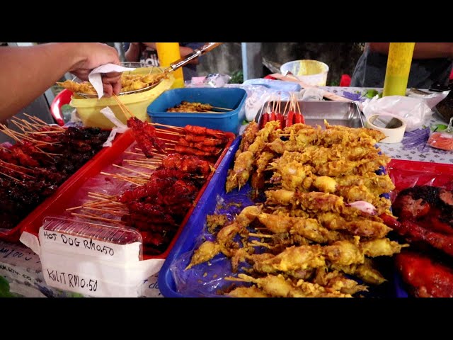 One of The Biggest Ramadan Bazar of Sarawak, Borneo | Ramadan street Food Malaysia