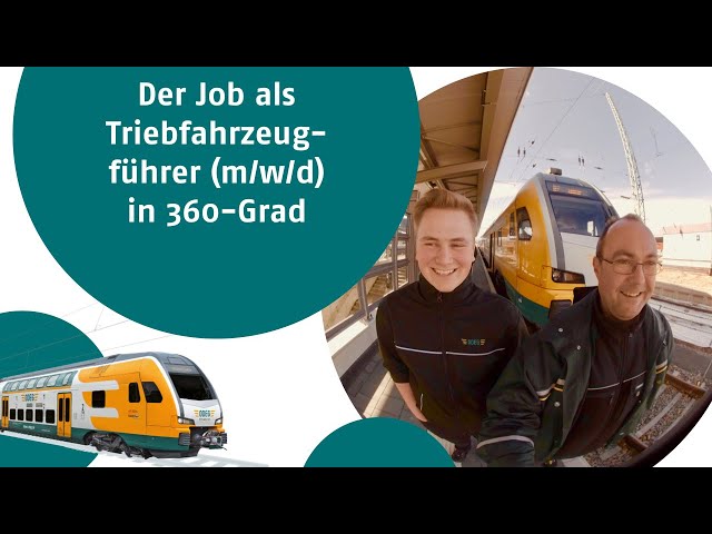 360° Der Job als Triebfahrzeugführer (m/w/d) bei der ODEG