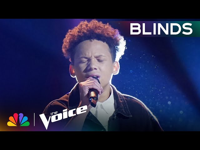 Jaylen Dunham Wins Coach Gwen's REPLAY with His Cover of "Listen" | The Voice Blind Auditions | NBC